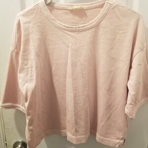 Madewell Soft Blush Boxy Short Sleeve Tee